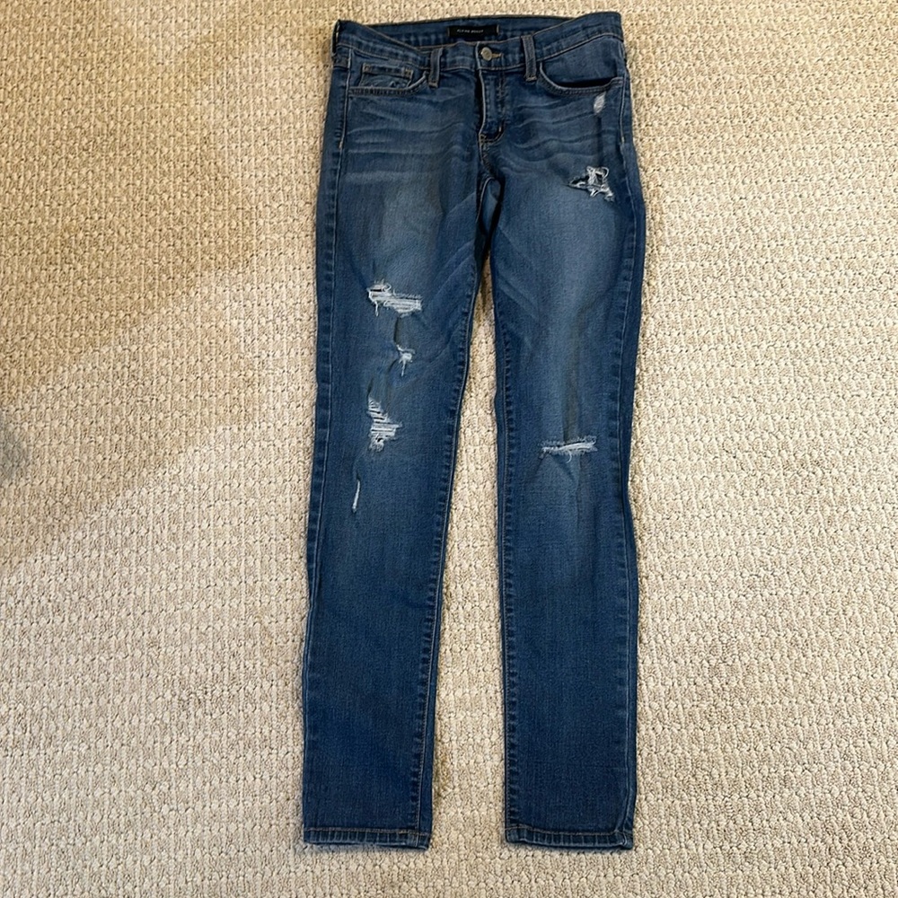 Flying Monkey distressed denim jeans